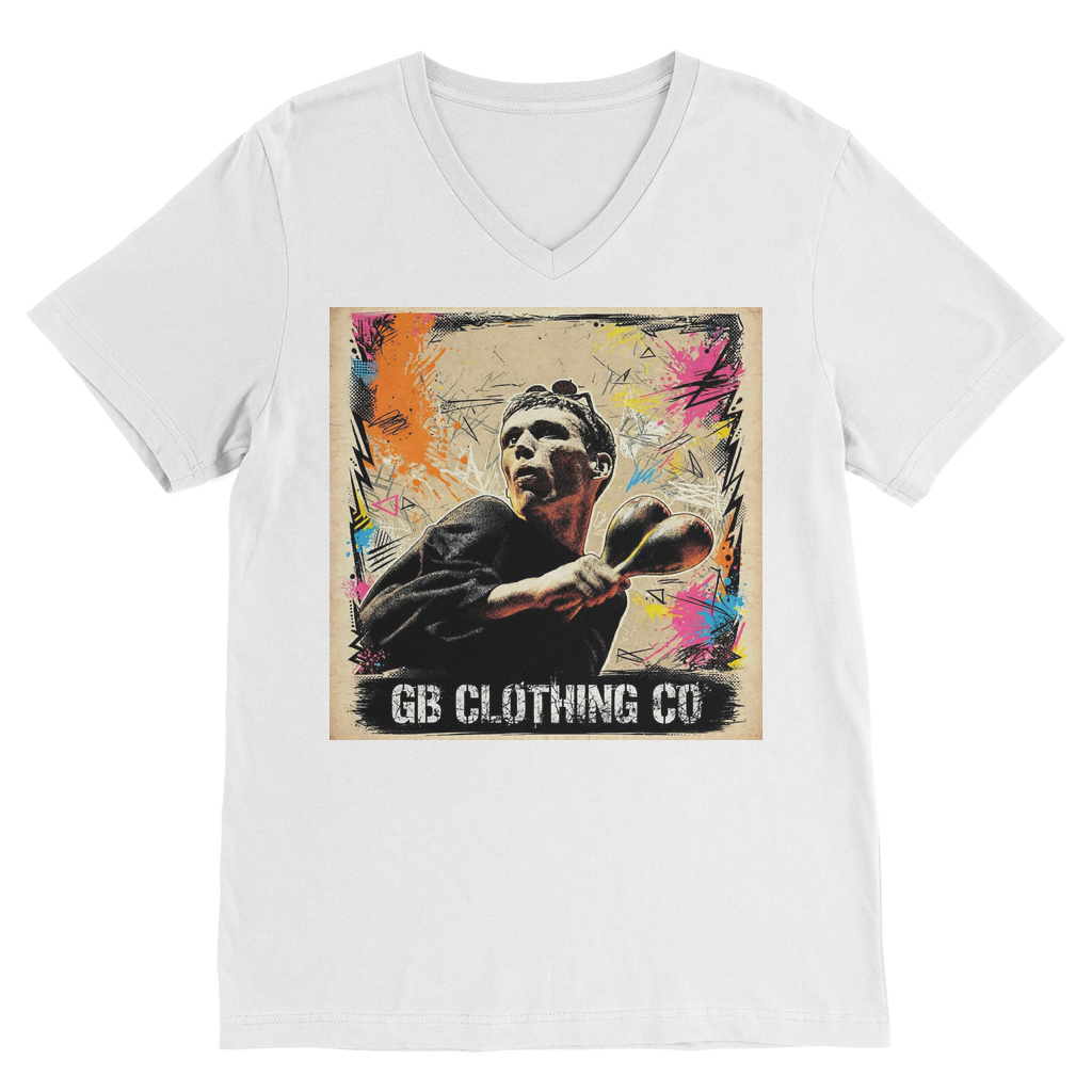 GB Legends - Bez Premium V-Neck T-Shirt