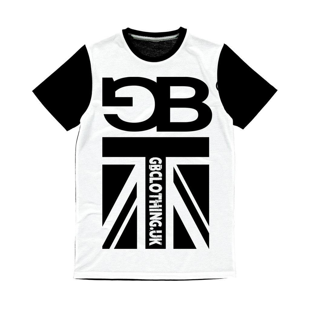 GBClothing.uk Classic Sublimation Panel T-Shirt