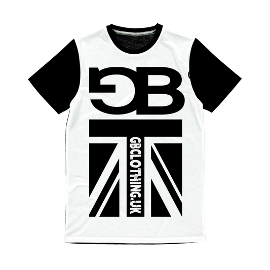GBClothing.uk Classic Sublimation Panel T-Shirt