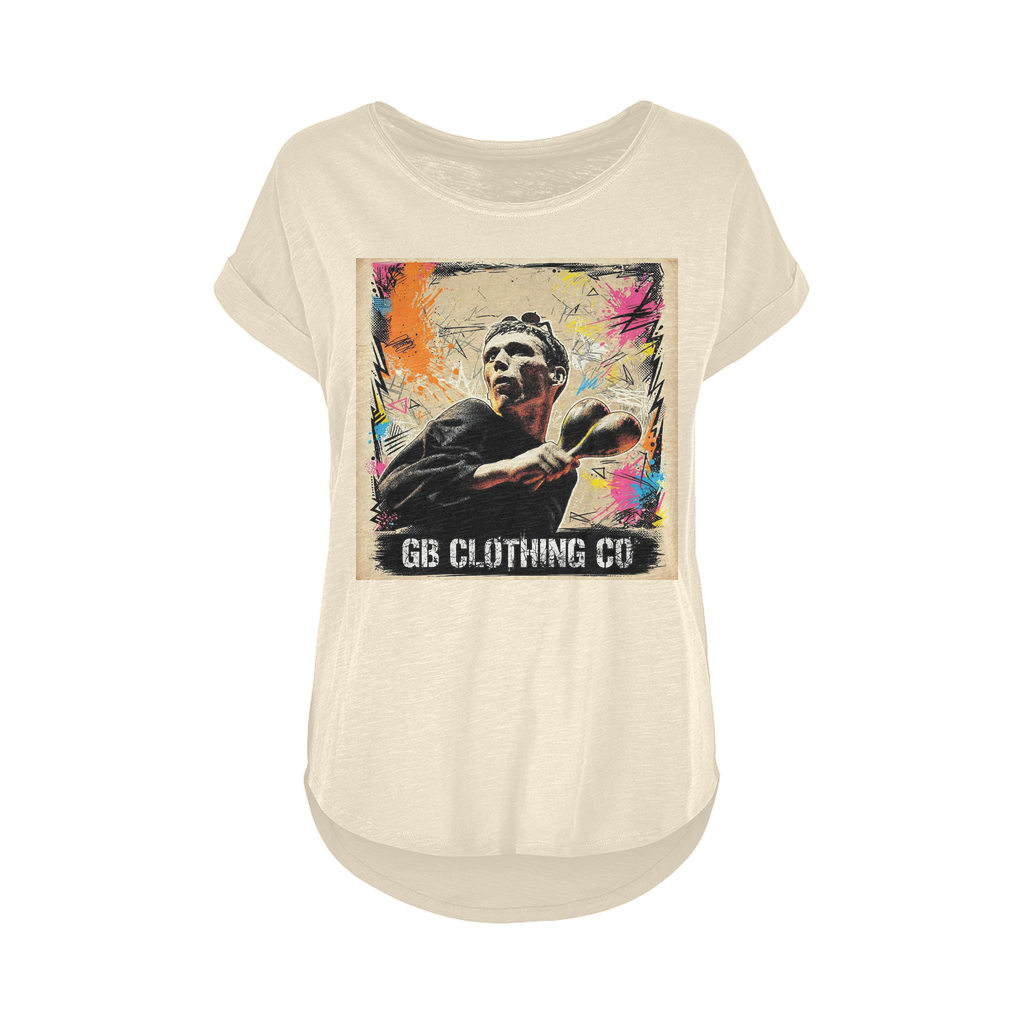 GB Legends - Bez Women's Long Slub T-Shirt XS-5XL