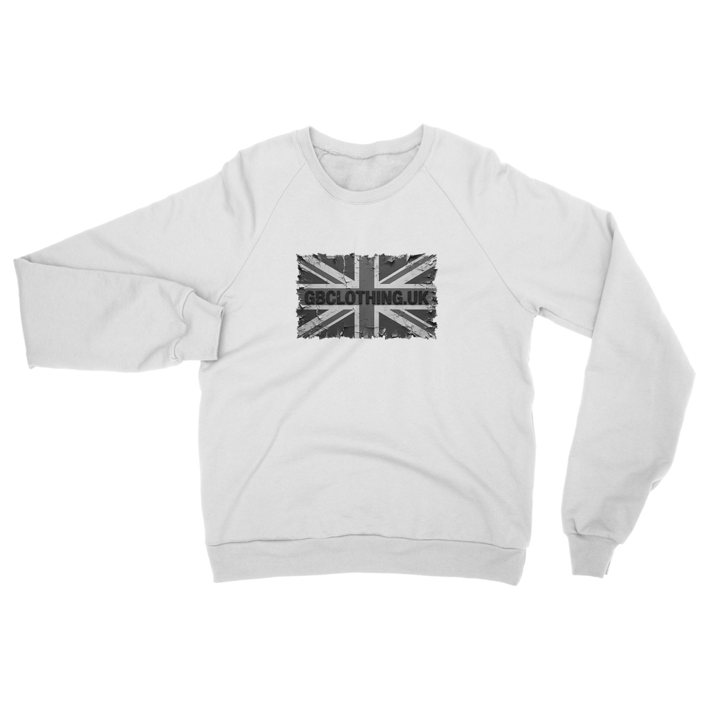 Distressed Black Flag Classic Adult Sweatshirt