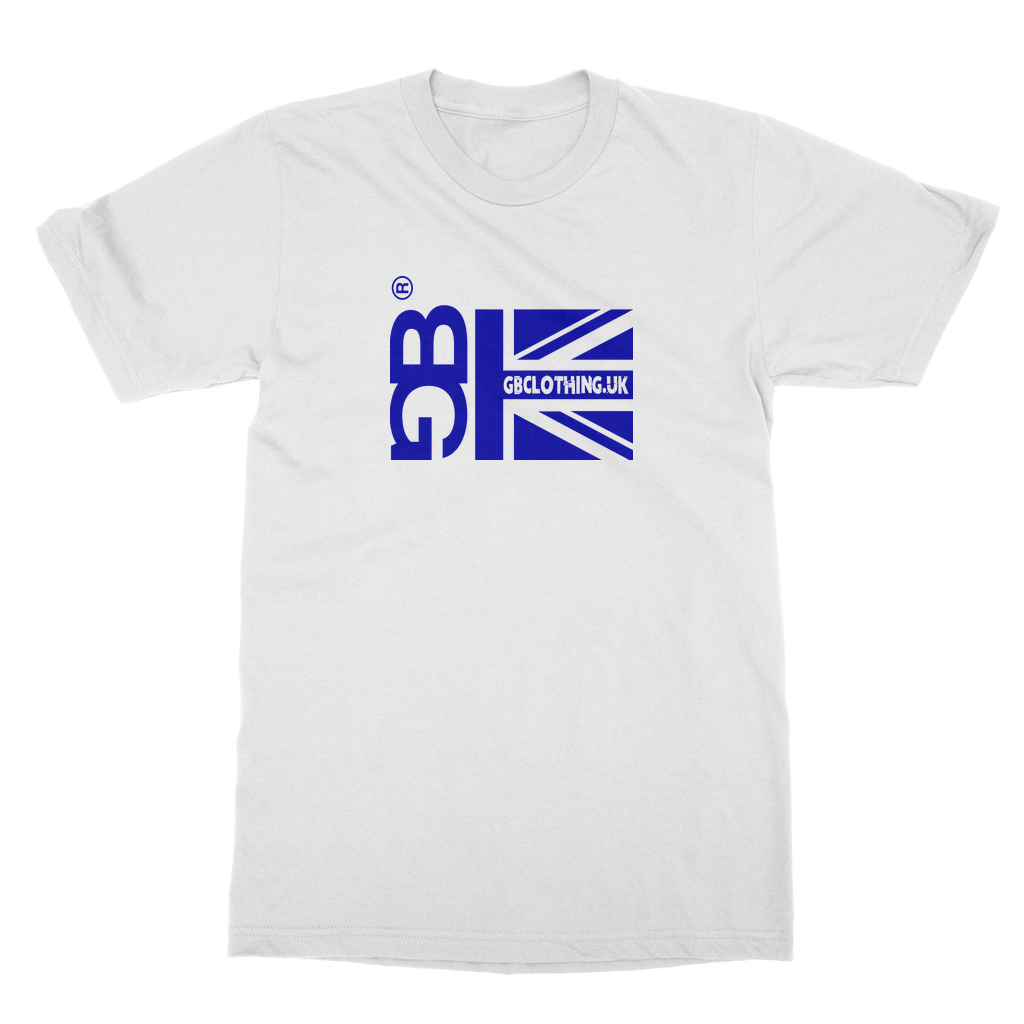 Blue Flag Classic Heavy Cotton Adult T-Shirt