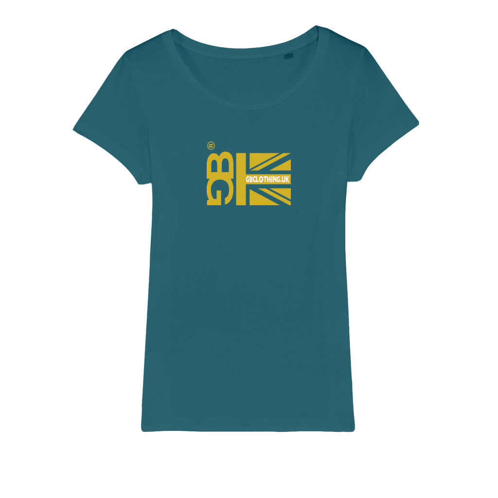 Mustard Flag Organic Jersey Womens T-Shirt