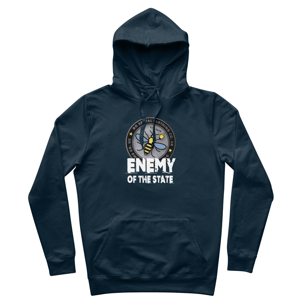 Enemy Of The State 100% Organic Cotton Hoodie