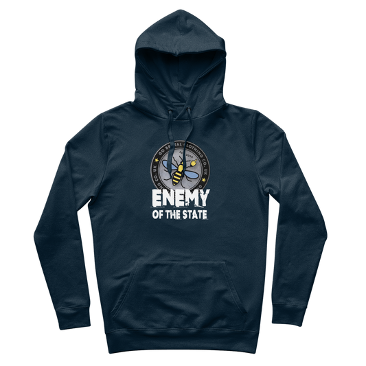 Enemy Of The State 100% Organic Cotton Hoodie