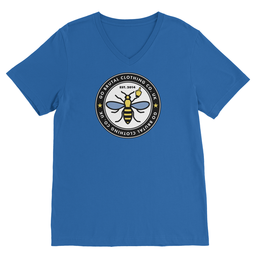 GBee Of Manchester Premium V-Neck T-Shirt