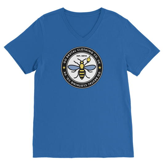 GBee Of Manchester Premium V-Neck T-Shirt