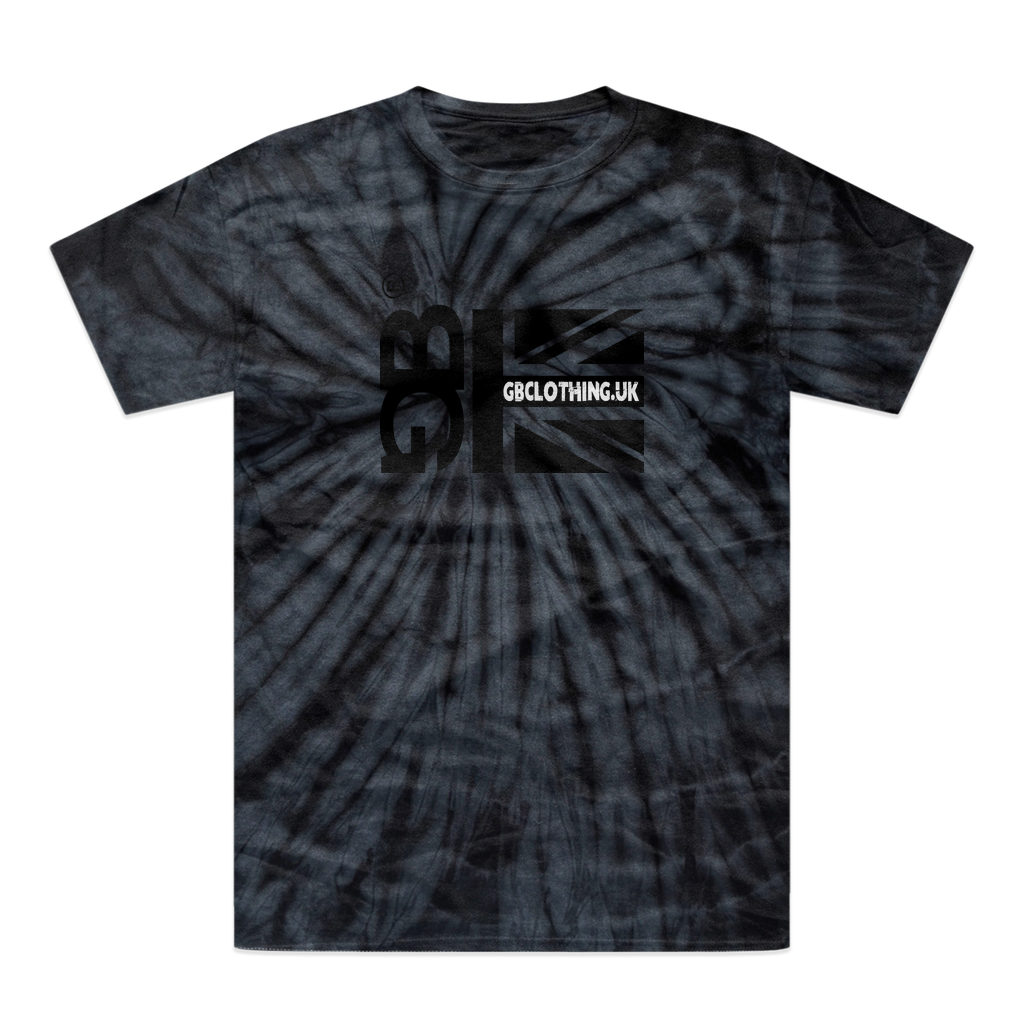GBClothing.uk Tonal Spider Tie-Dye T-Shirt