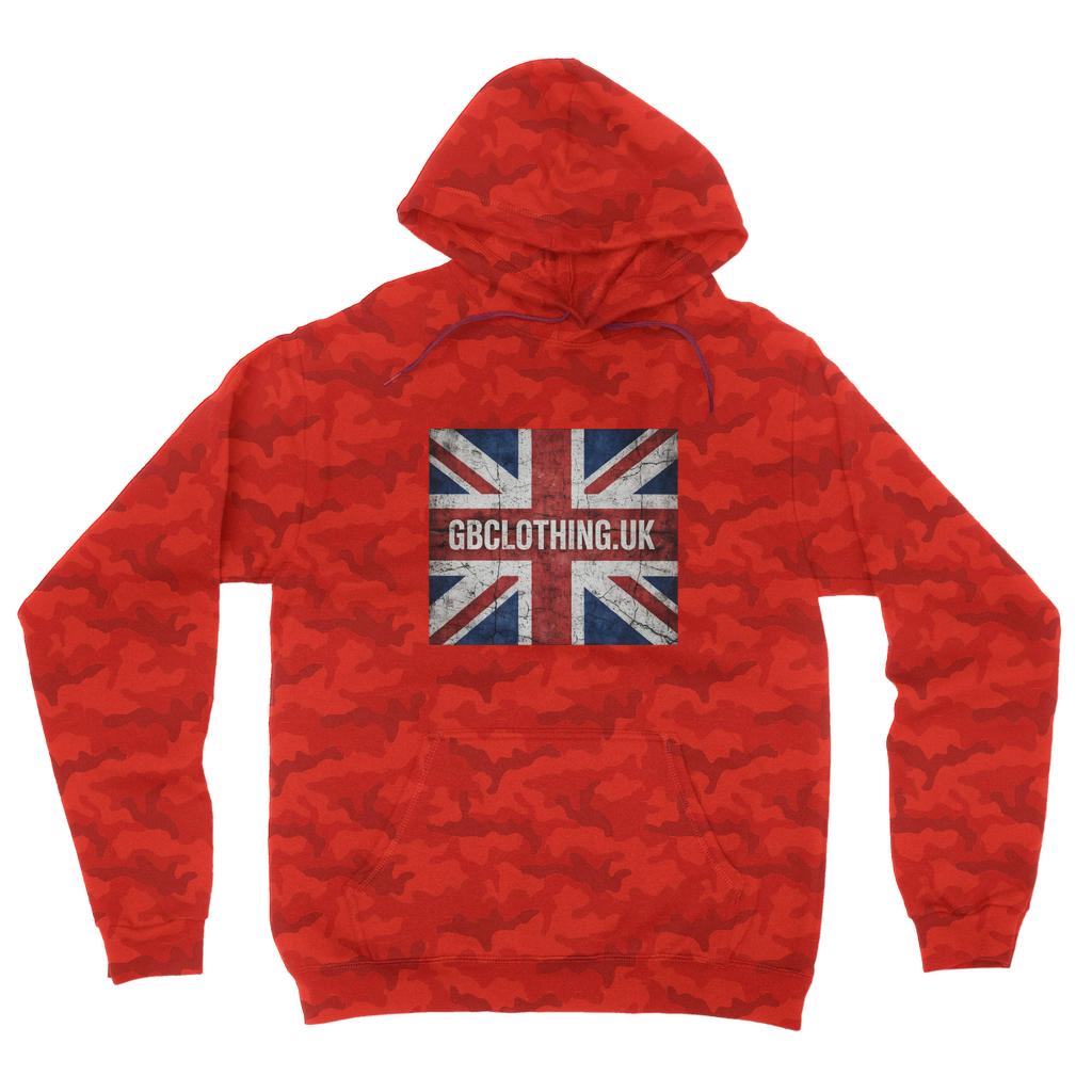 GB Camouflage Adult Hoodie
