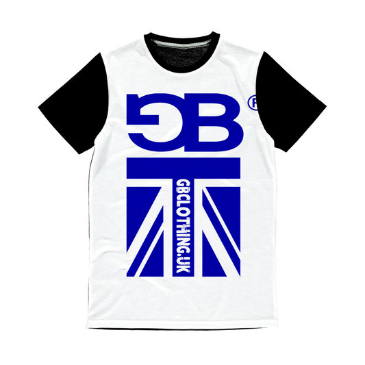Blue Flag Classic Sublimation Panel T-Shirt