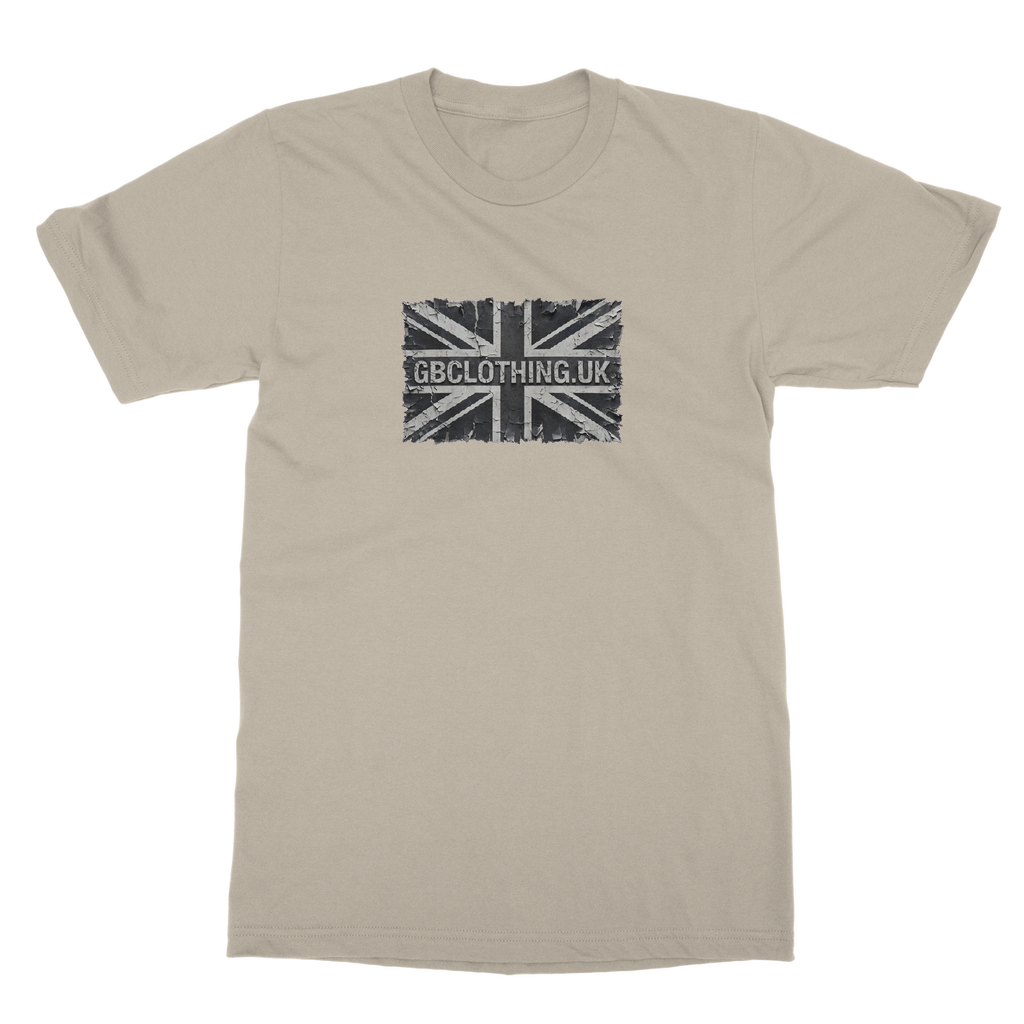 Distressed Black Flag Classic Adult T-Shirt
