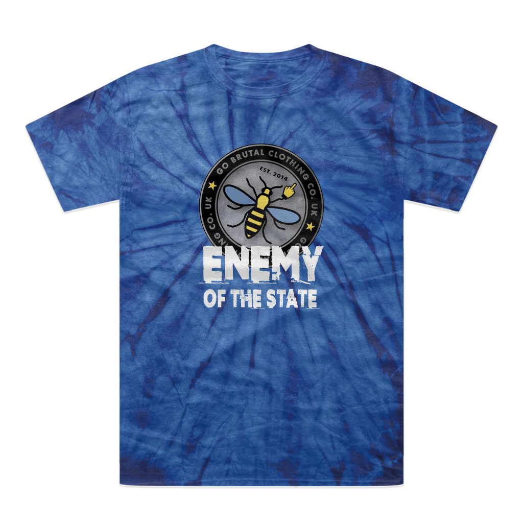 Enemy Of The State Tonal Spider Tie-Dye T-Shirt