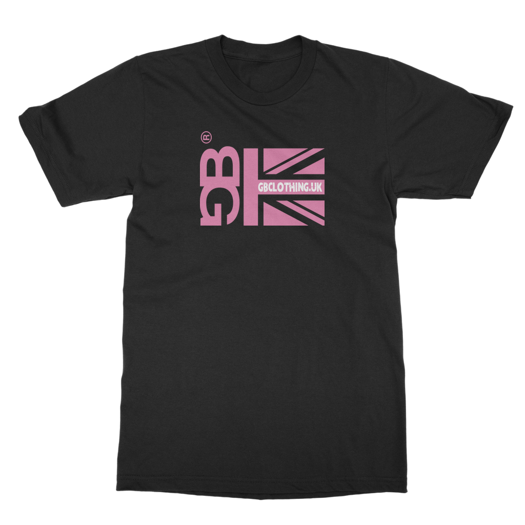 Pink Flag Classic Heavy Cotton Adult T-Shirt