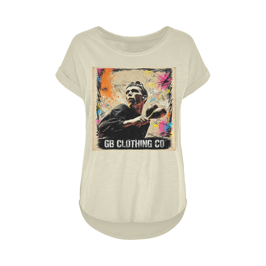 GB Legends - Bez Women's Long Slub T-Shirt XS-5XL