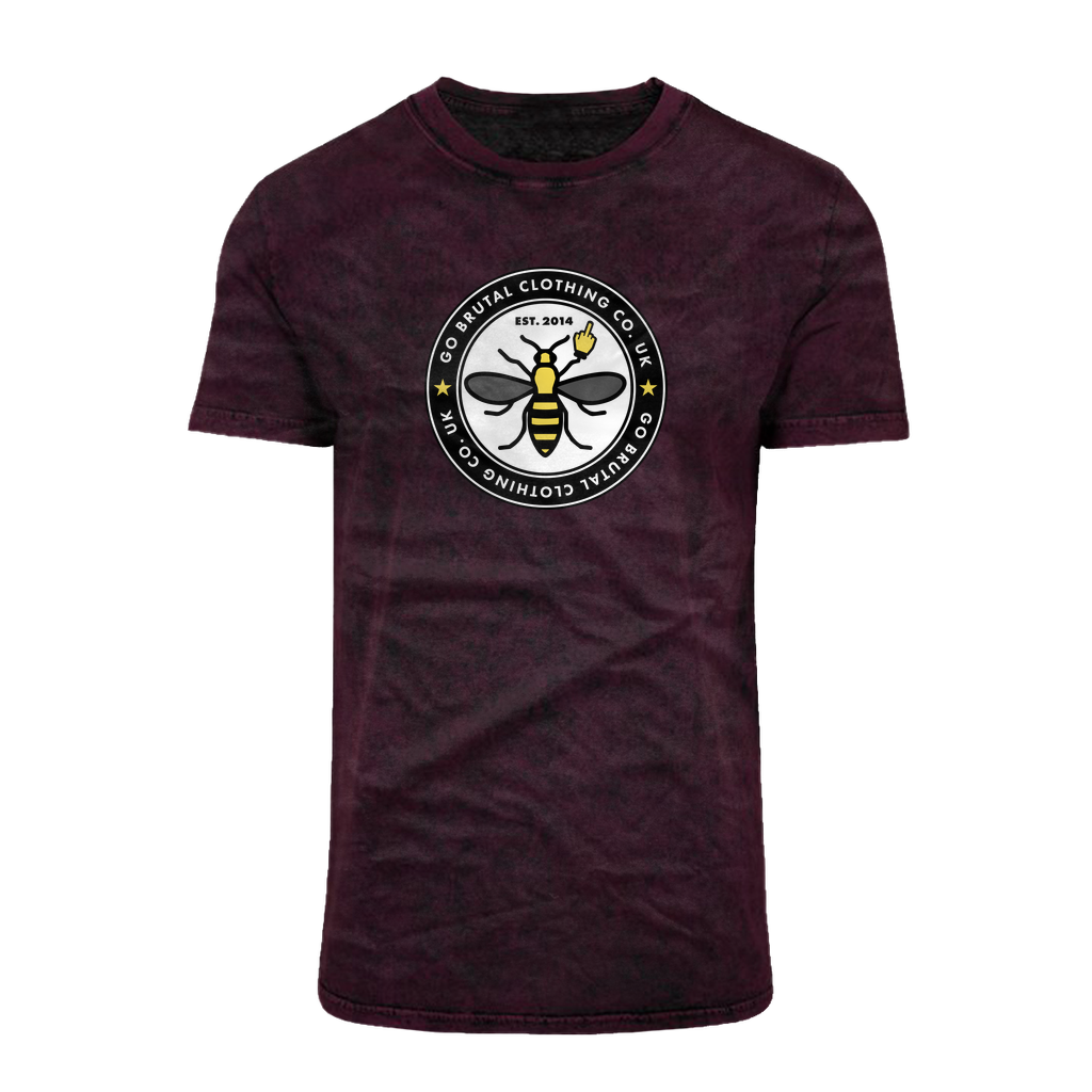 GBee Of Manchester Acid Washed T-Shirt