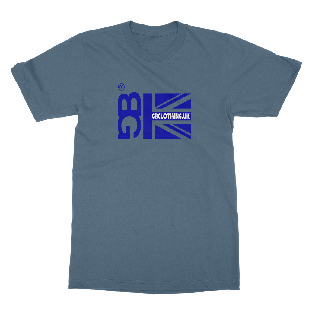 Blue Flag Classic Heavy Cotton Adult T-Shirt