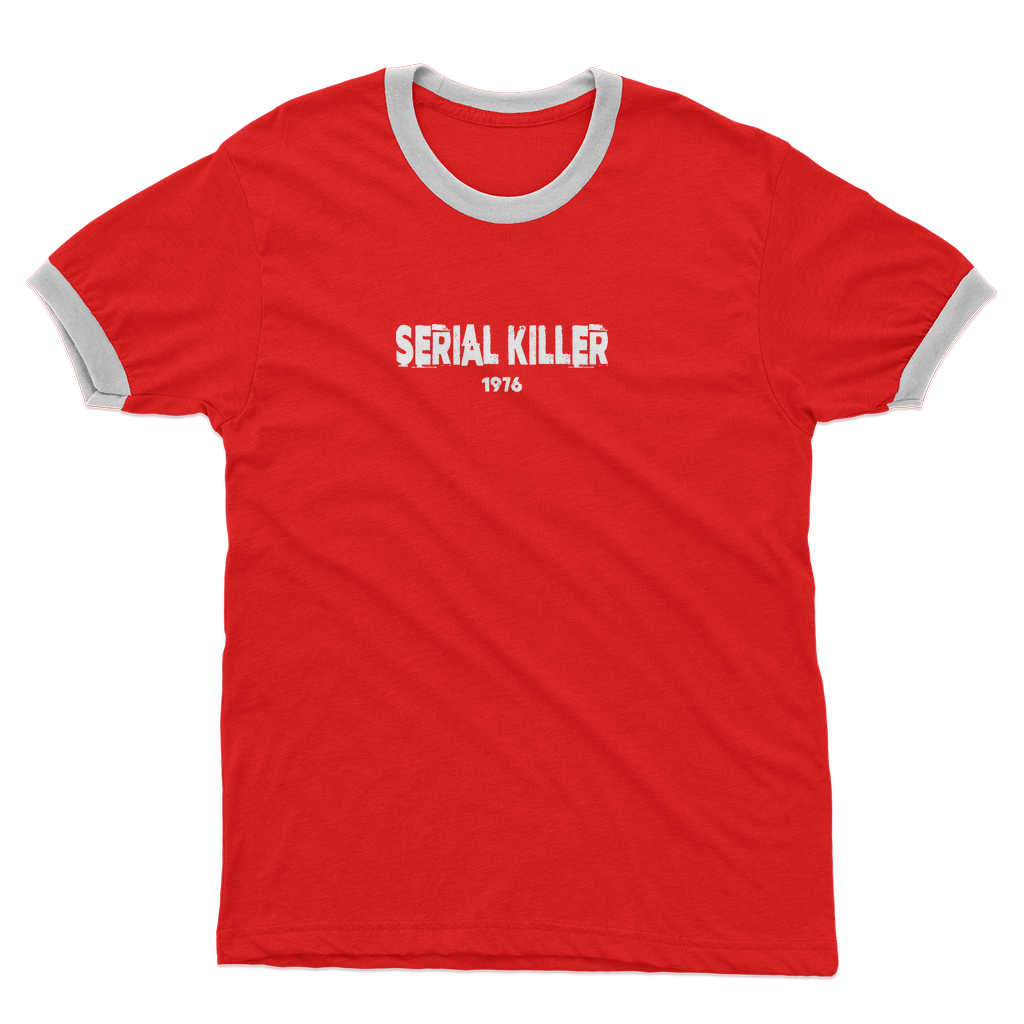 Serial Killer Adult Ringer T-Shirt