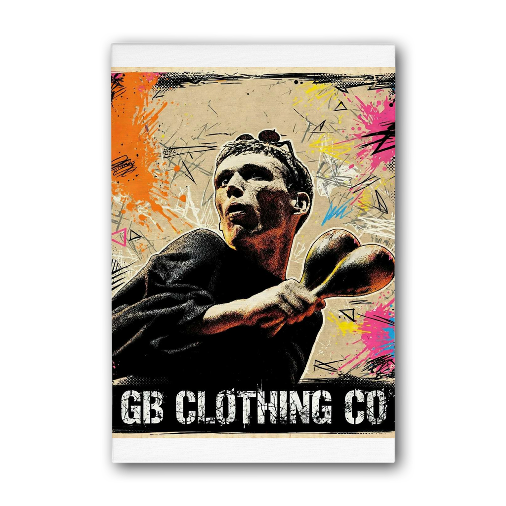 GB Legends - Bez Premium Stretched Canvas