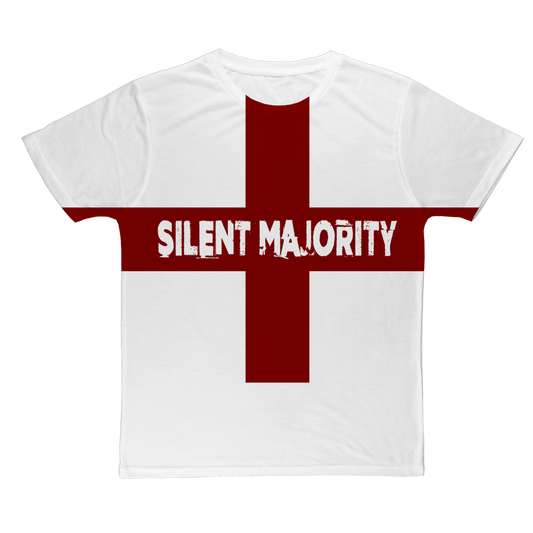 Silent Majority Classic Sublimation Adult T-Shirt