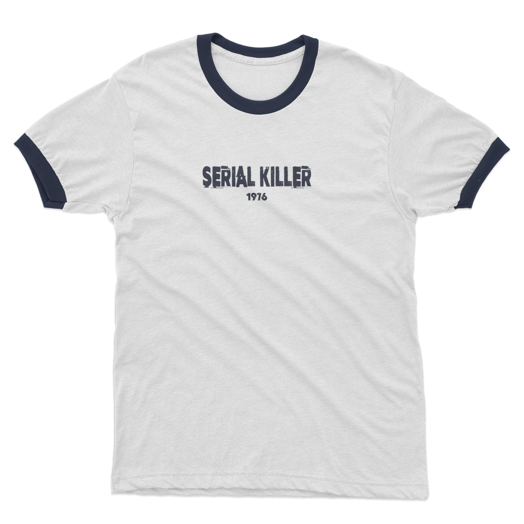 Serial Killer Adult Ringer T-Shirt