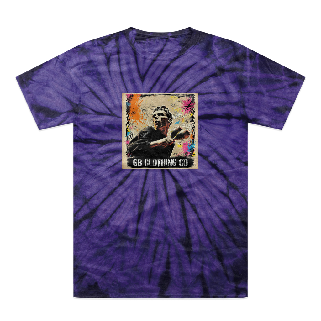 GB Legends - Bez Tonal Spider Tie-Dye T-Shirt