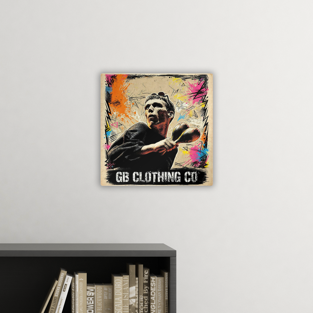 GB Legends - Bez Square Metal Panel