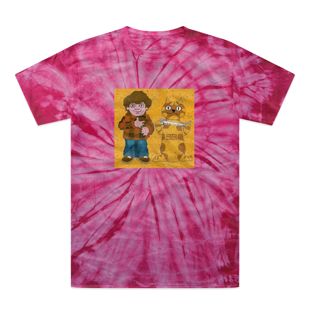 Charly Says Tonal Spider Tie-Dye T-Shirt