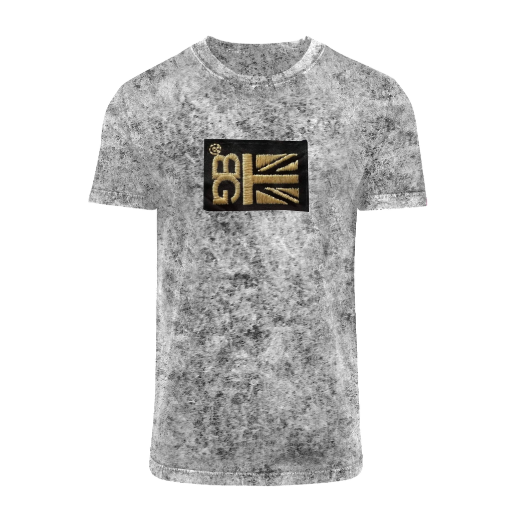 GB Gold Acid Washed T-Shirt