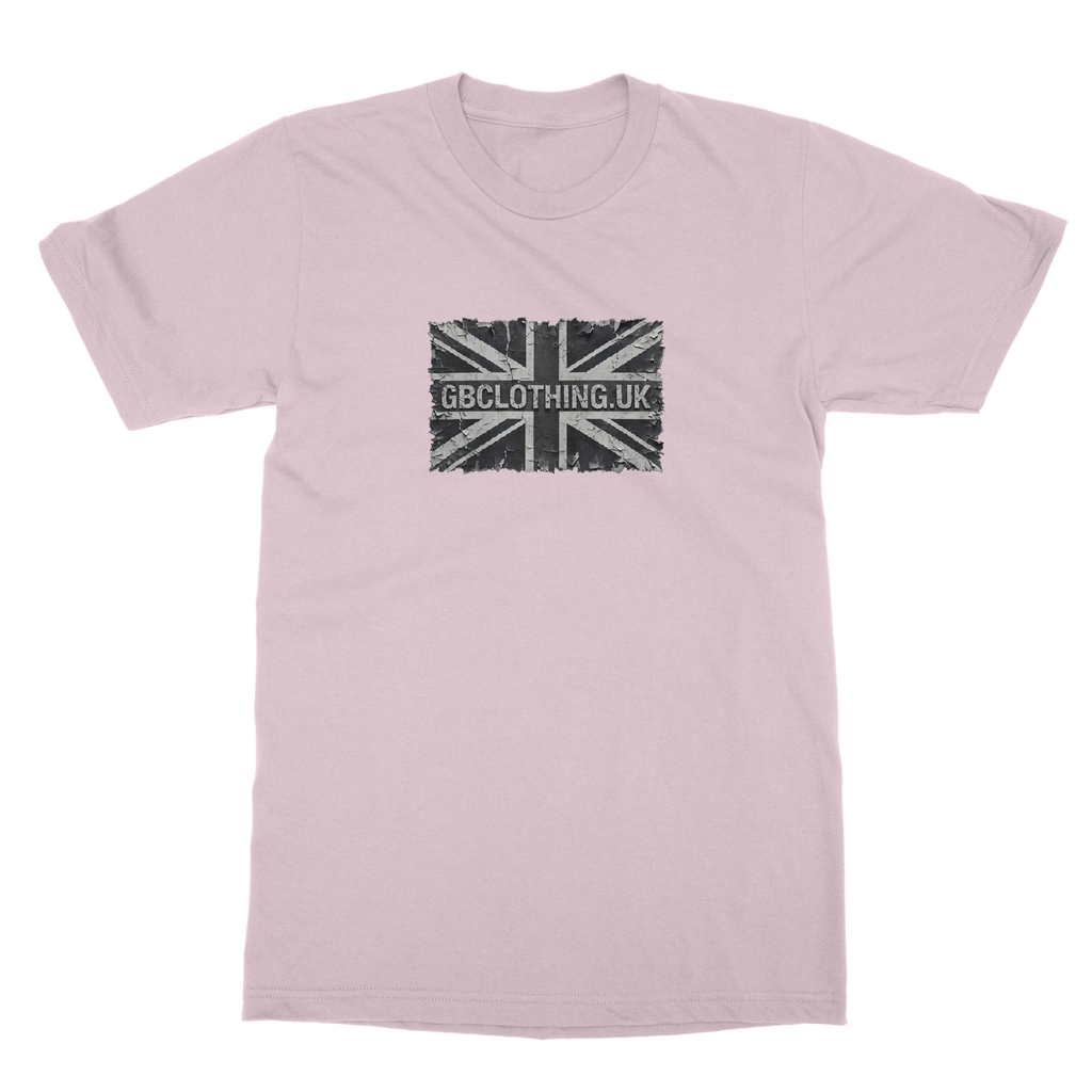 Distressed Black Flag Classic Adult T-Shirt