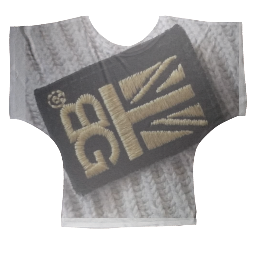 GB Gold Sublimation Batwing Top