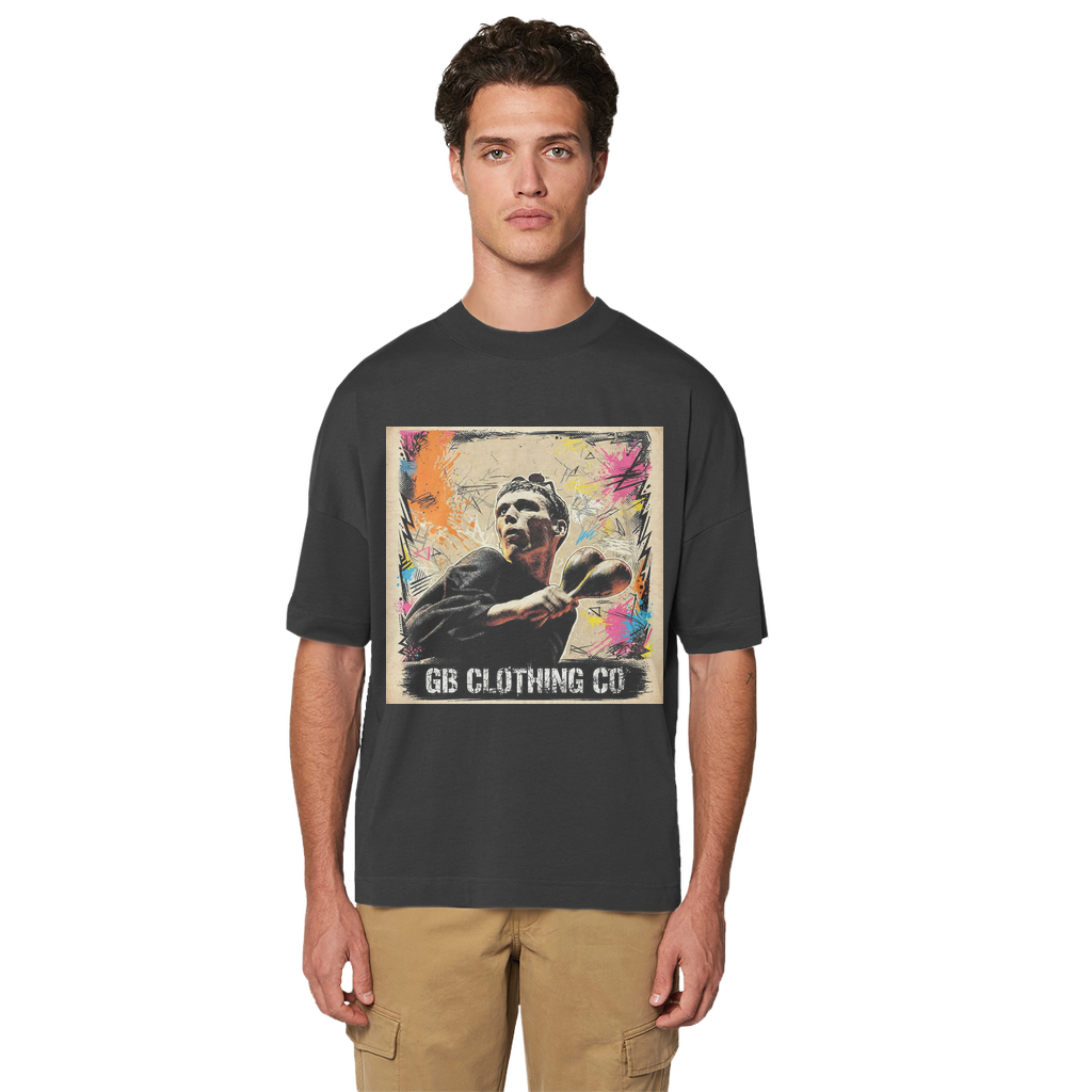 GB Legends - Bez Premium Organic Oversized T-Shirt