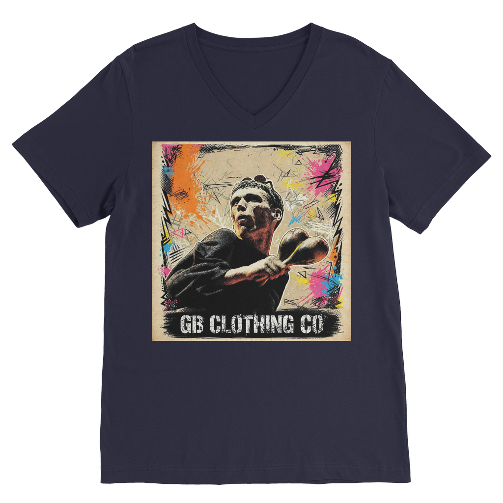 GB Legends - Bez Classic V-Neck T-Shirt