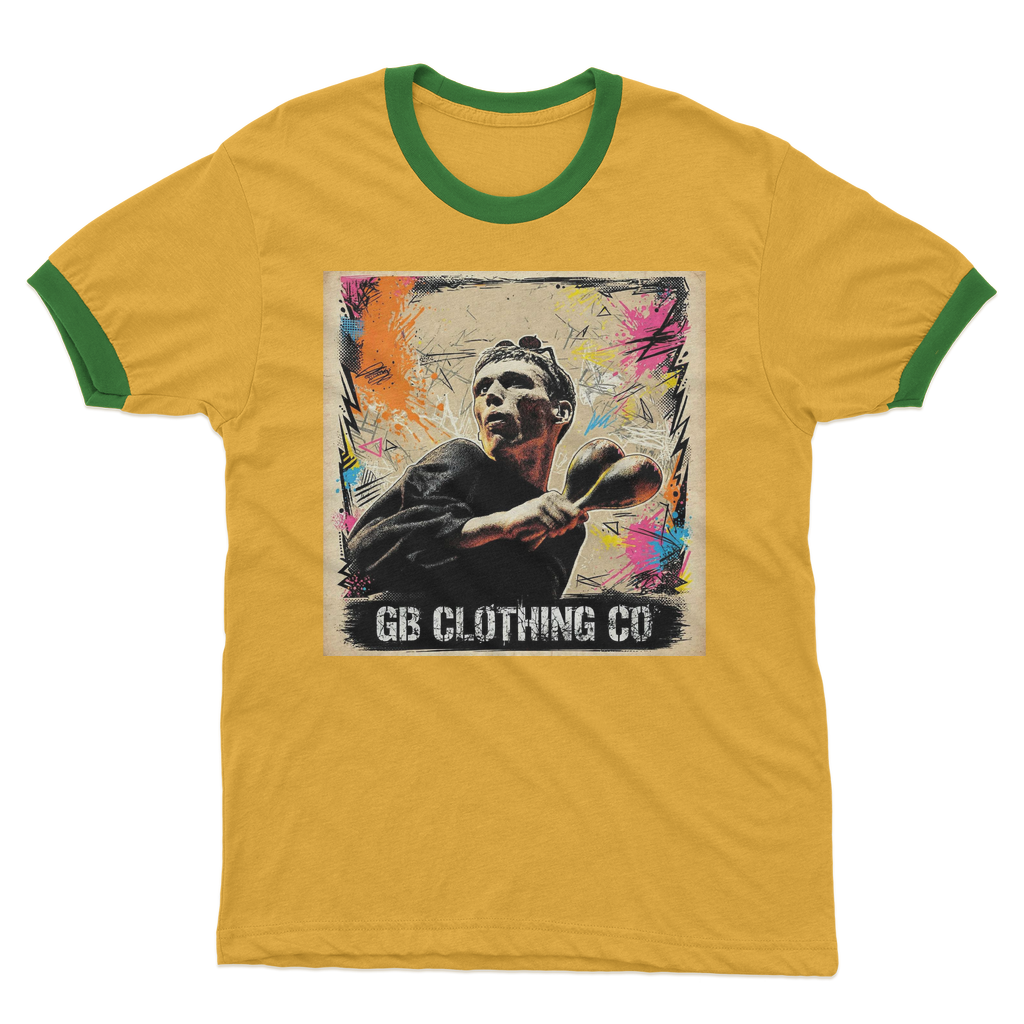 GB Legends - Bez Adult Ringer T-Shirt