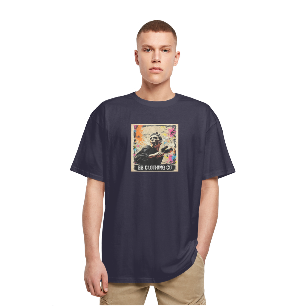 GB Legends - Bez Heavy Oversized T-Shirt