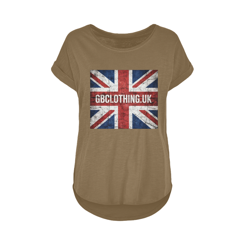 GB Women's Long Slub T-Shirt XS-5XL