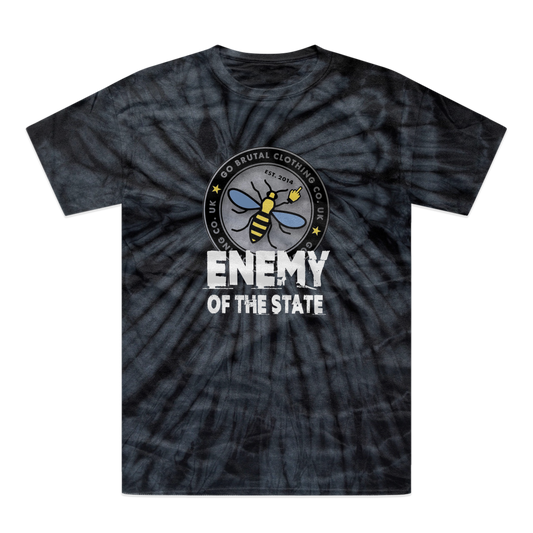 Enemy Of The State Tonal Spider Tie-Dye T-Shirt