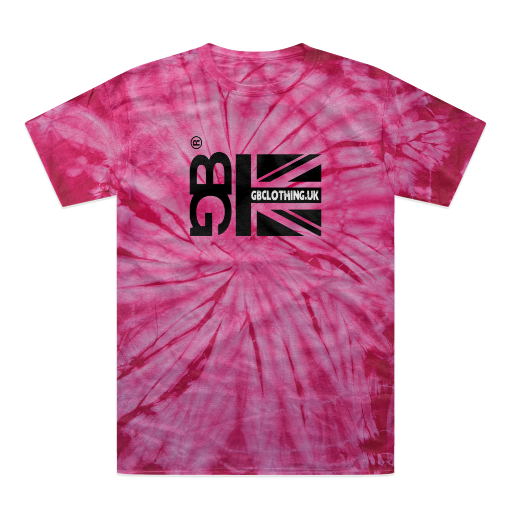 GBClothing.uk Tonal Spider Tie-Dye T-Shirt