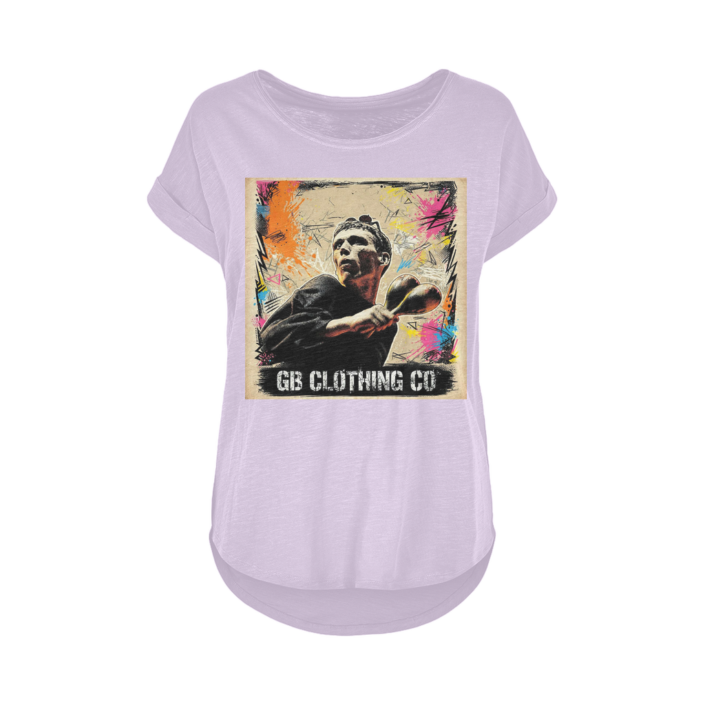 GB Legends - Bez Women's Long Slub T-Shirt XS-5XL