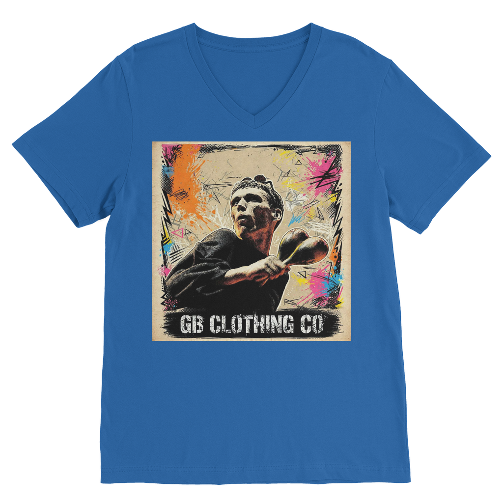 GB Legends - Bez Premium V-Neck T-Shirt