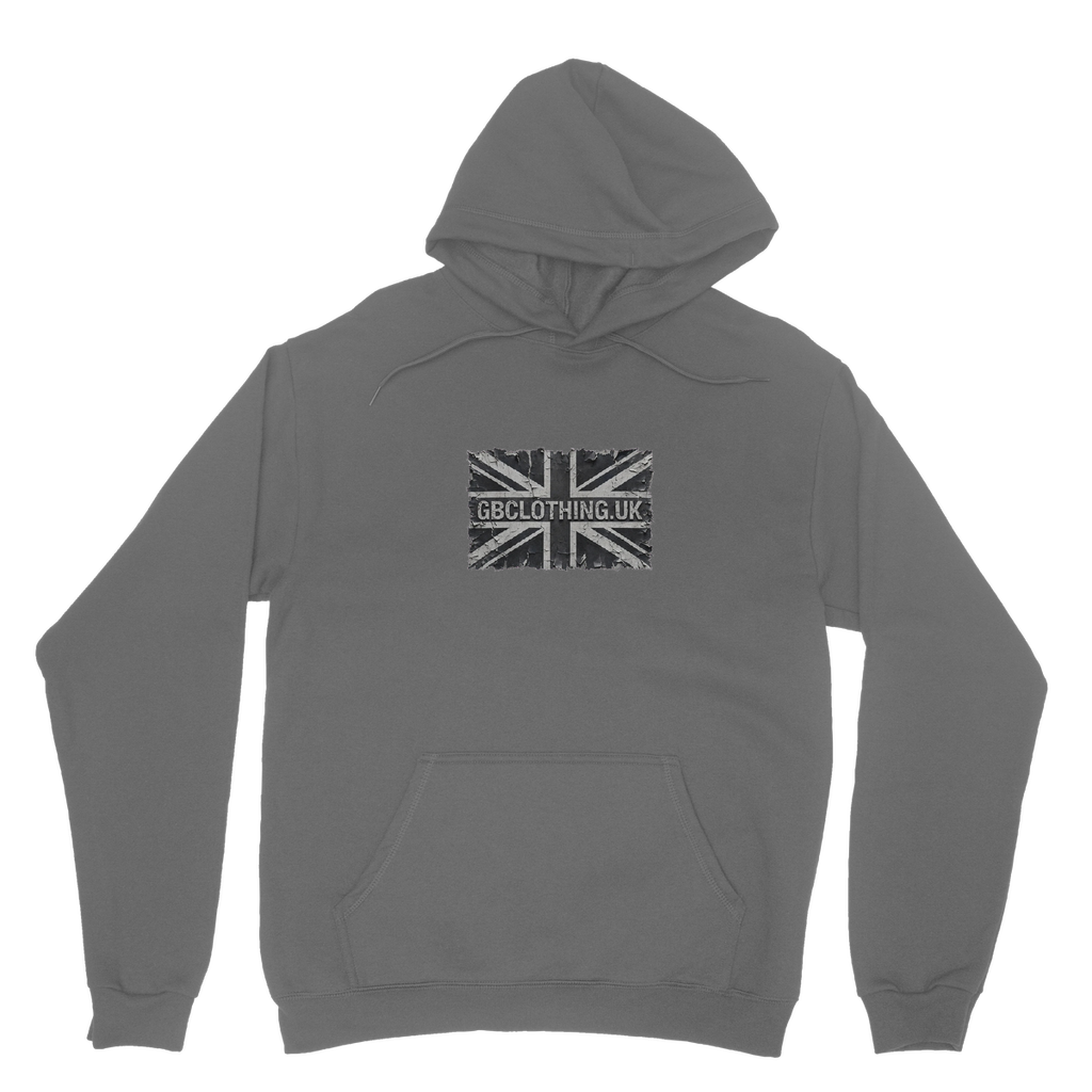 Distressed Black Flag Classic Adult Hoodie