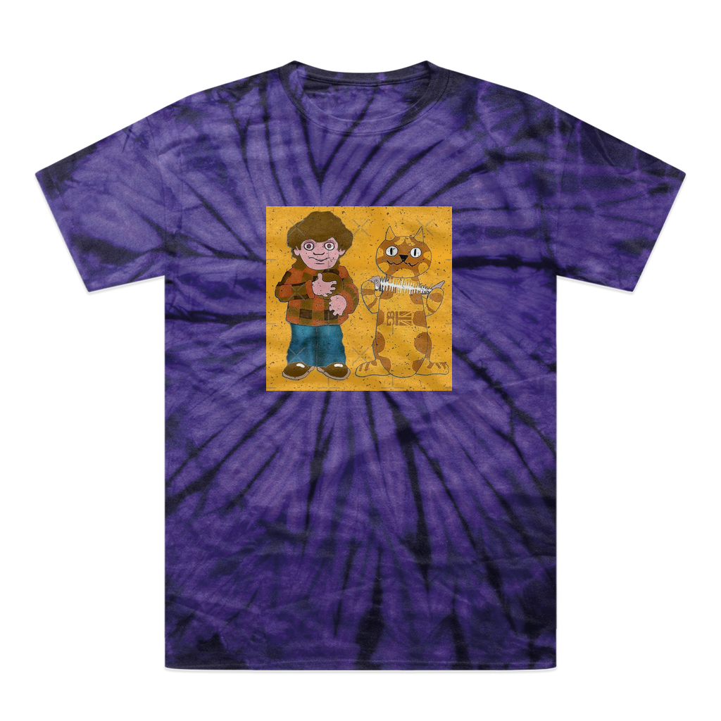 Charly Says Tonal Spider Tie-Dye T-Shirt