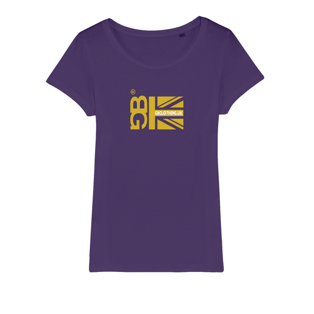 Mustard Flag Organic Jersey Womens T-Shirt