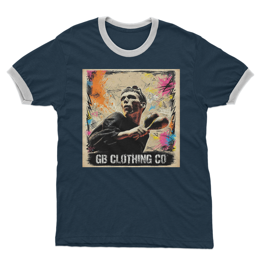GB Legends - Bez Adult Ringer T-Shirt