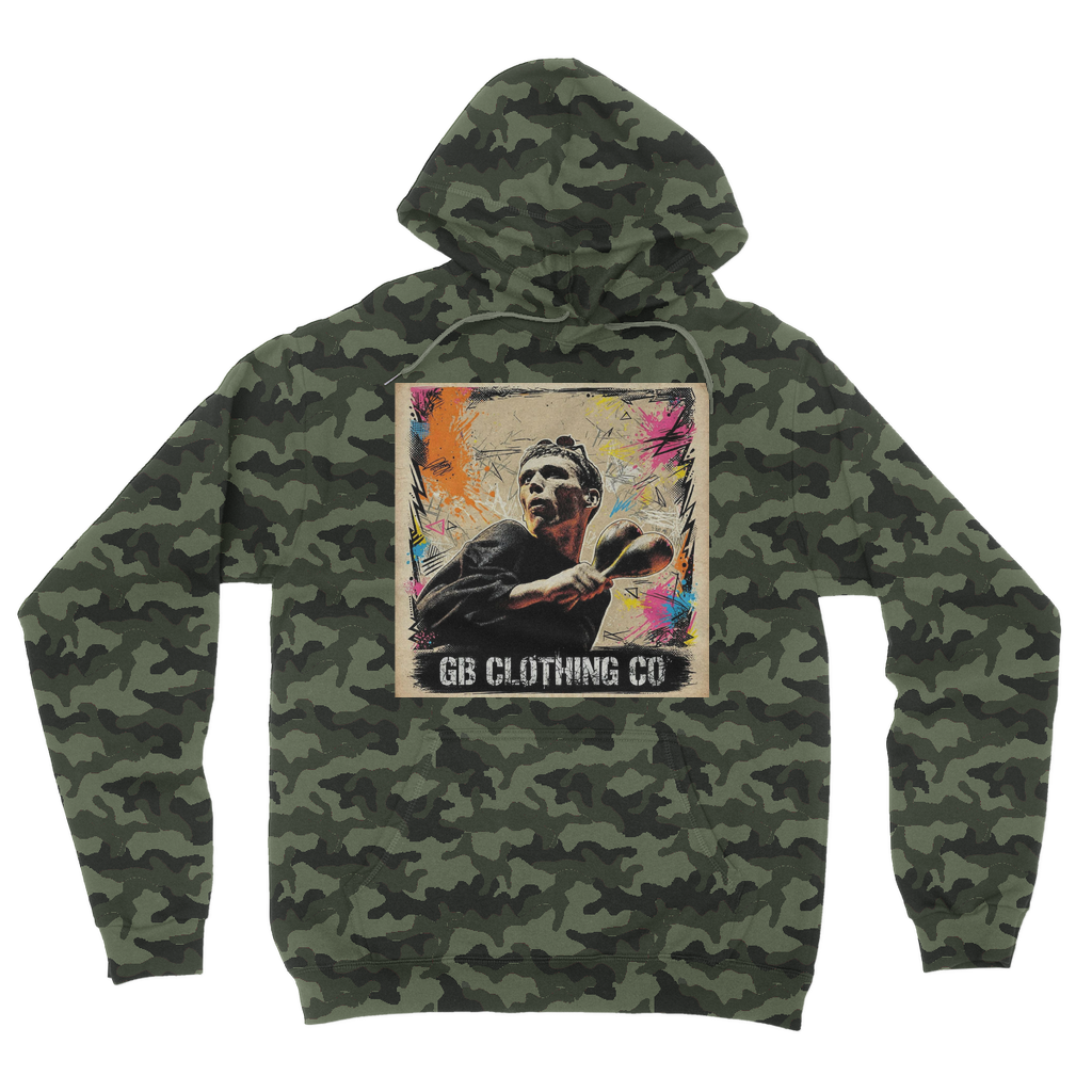 GB Legends - Bez Camouflage Adult Hoodie