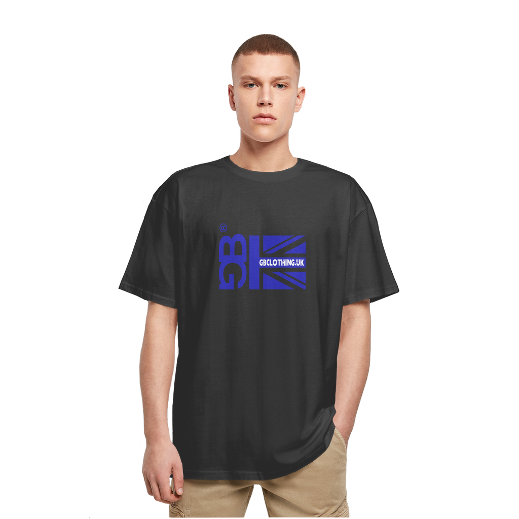 Blue Flag Heavy Oversized T-Shirt