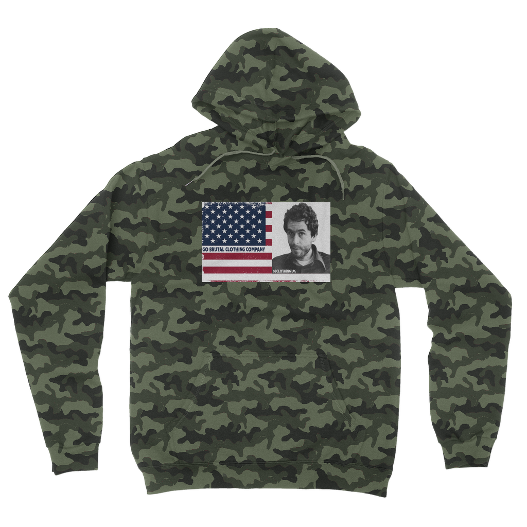 Bundy Camouflage Adult Hoodie