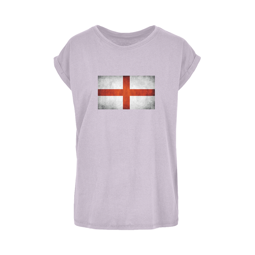 England Women's Extended Shoulder T-Shirt XS-5XL