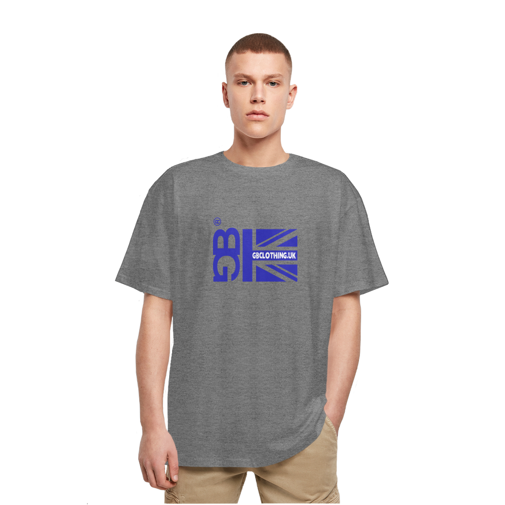 Blue Flag Heavy Oversized T-Shirt