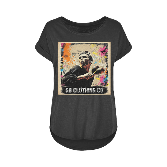 GB Legends - Bez Women's Long Slub T-Shirt XS-5XL