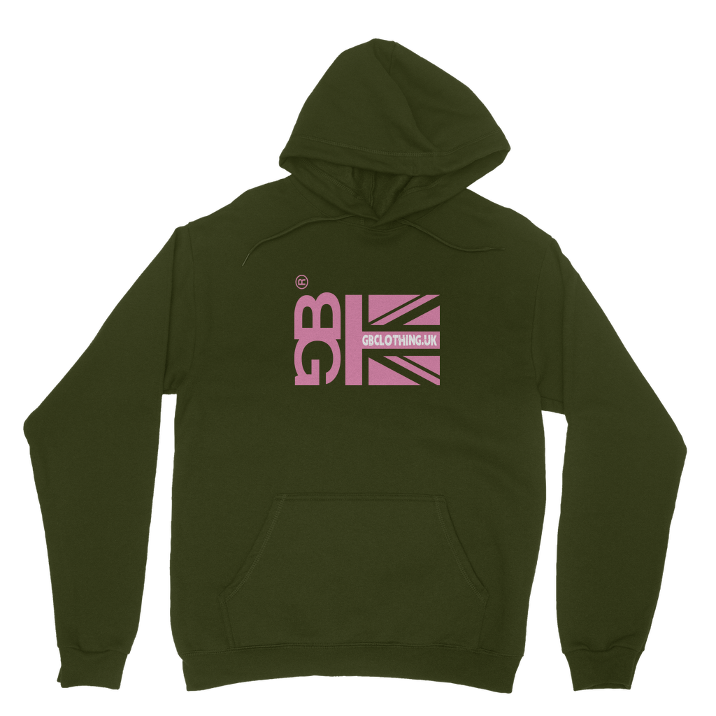 Pink Flag Classic Adult Hoodie